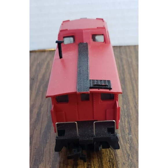 Vintage Railroad Train Red Caboose Santa Fe #7240 HO Scale AT&SF Railway - Picture 4 of 6